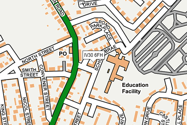 IV30 6FH map - OS OpenMap – Local (Ordnance Survey) IV30 6FH map - OS OpenMap – Local (Ordnance Survey)