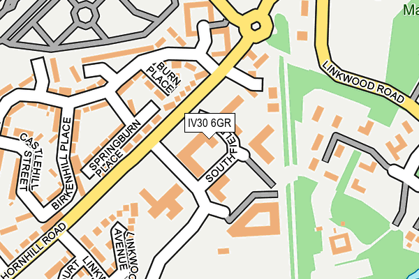 IV30 6GR map - OS OpenMap – Local (Ordnance Survey) IV30 6GR map - OS OpenMap – Local (Ordnance Survey)