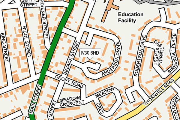 IV30 6HD map - OS OpenMap – Local (Ordnance Survey) IV30 6HD map - OS OpenMap – Local (Ordnance Survey)