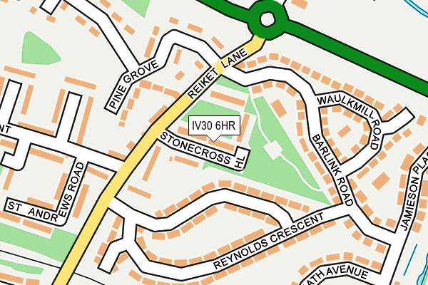IV30 6HR map - OS OpenMap – Local (Ordnance Survey) IV30 6HR map - OS OpenMap – Local (Ordnance Survey)
