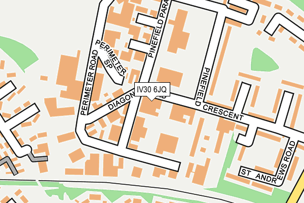 IV30 6JQ map - OS OpenMap – Local (Ordnance Survey) IV30 6JQ map - OS OpenMap – Local (Ordnance Survey)