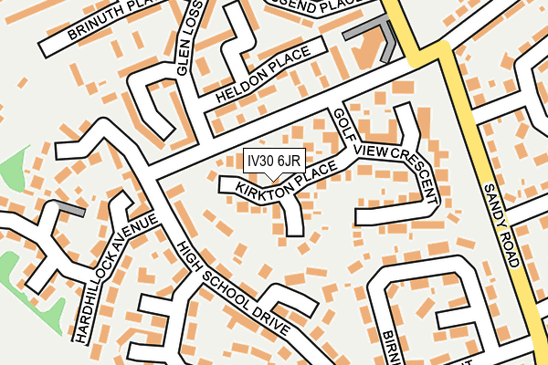 IV30 6JR map - OS OpenMap – Local (Ordnance Survey) IV30 6JR map - OS OpenMap – Local (Ordnance Survey)
