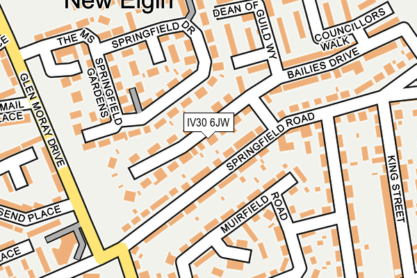 IV30 6JW map - OS OpenMap – Local (Ordnance Survey) IV30 6JW map - OS OpenMap – Local (Ordnance Survey)