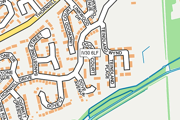 IV30 6LF map - OS OpenMap – Local (Ordnance Survey) IV30 6LF map - OS OpenMap – Local (Ordnance Survey)