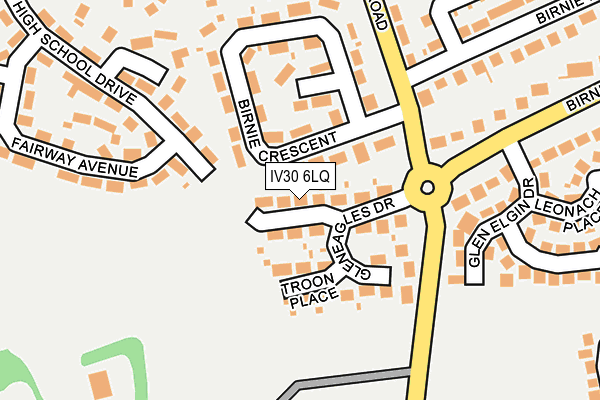 IV30 6LQ map - OS OpenMap – Local (Ordnance Survey) IV30 6LQ map - OS OpenMap – Local (Ordnance Survey)
