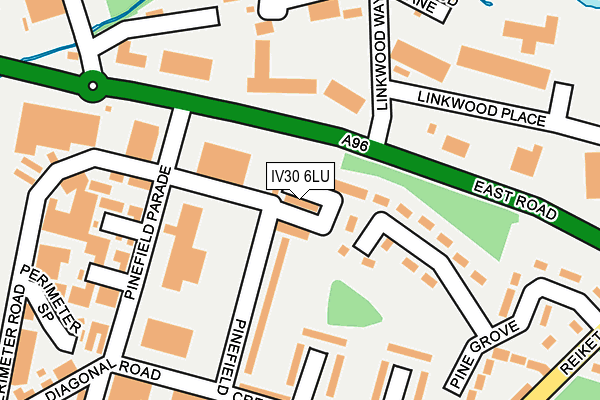 IV30 6LU map - OS OpenMap – Local (Ordnance Survey) IV30 6LU map - OS OpenMap – Local (Ordnance Survey)