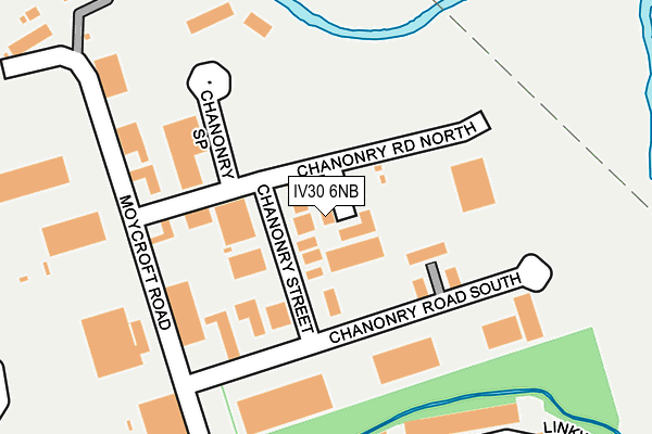 IV30 6NB map - OS OpenMap – Local (Ordnance Survey) IV30 6NB map - OS OpenMap – Local (Ordnance Survey)
