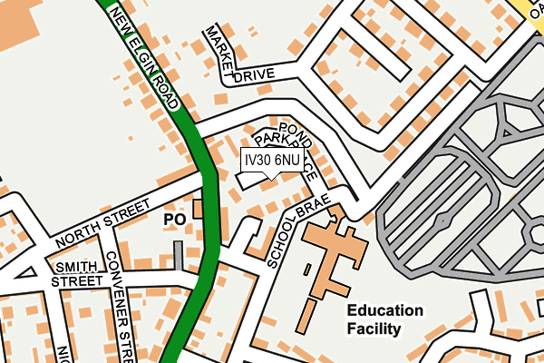 IV30 6NU map - OS OpenMap – Local (Ordnance Survey) IV30 6NU map - OS OpenMap – Local (Ordnance Survey)