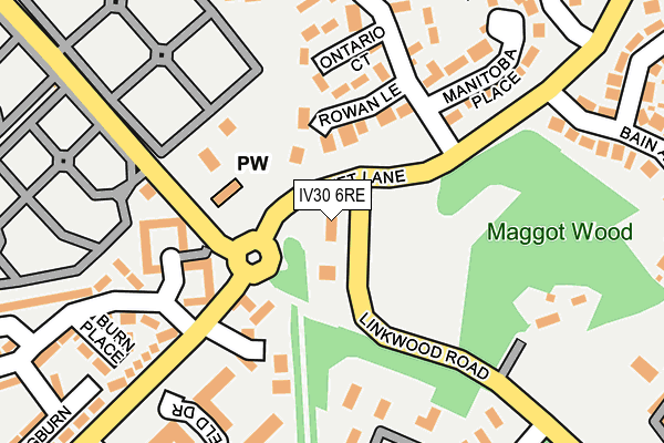 IV30 6RE map - OS OpenMap – Local (Ordnance Survey) IV30 6RE map - OS OpenMap – Local (Ordnance Survey)
