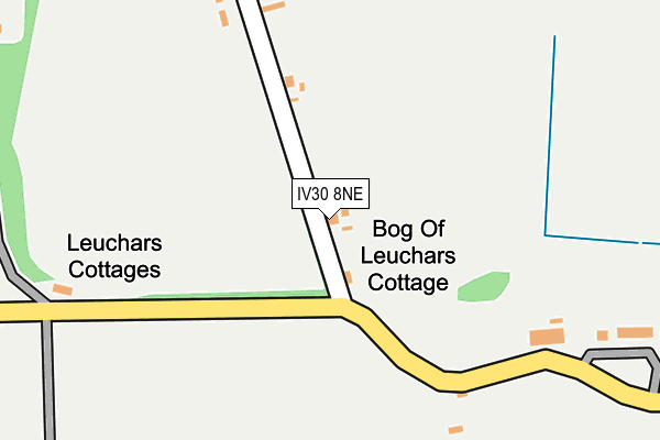 IV30 8NE map - OS OpenMap – Local (Ordnance Survey) IV30 8NE map - OS OpenMap – Local (Ordnance Survey)