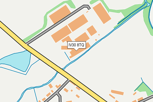 IV30 8TQ map - OS OpenMap – Local (Ordnance Survey) IV30 8TQ map - OS OpenMap – Local (Ordnance Survey)