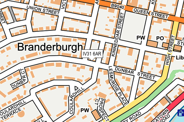IV31 6AR map - OS OpenMap – Local (Ordnance Survey) IV31 6AR map - OS OpenMap – Local (Ordnance Survey)