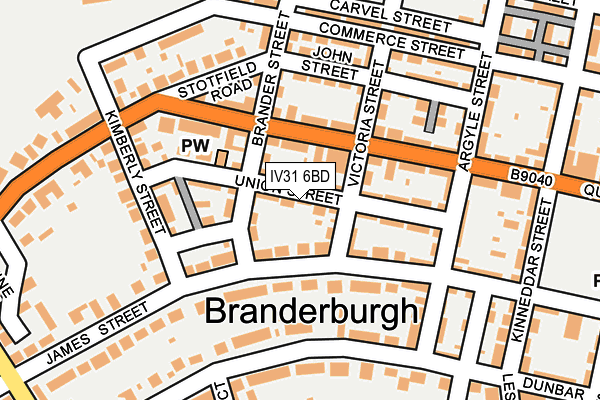 IV31 6BD map - OS OpenMap – Local (Ordnance Survey) IV31 6BD map - OS OpenMap – Local (Ordnance Survey)