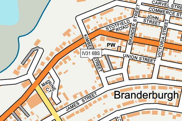 IV31 6BS map - OS OpenMap – Local (Ordnance Survey) IV31 6BS map - OS OpenMap – Local (Ordnance Survey)
