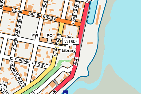 IV31 6DF map - OS OpenMap – Local (Ordnance Survey) IV31 6DF map - OS OpenMap – Local (Ordnance Survey)