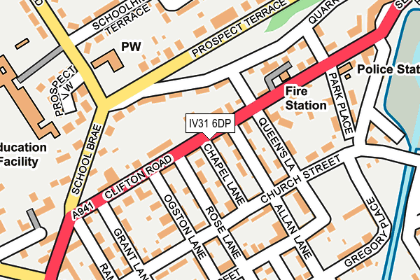 IV31 6DP map - OS OpenMap – Local (Ordnance Survey) IV31 6DP map - OS OpenMap – Local (Ordnance Survey)