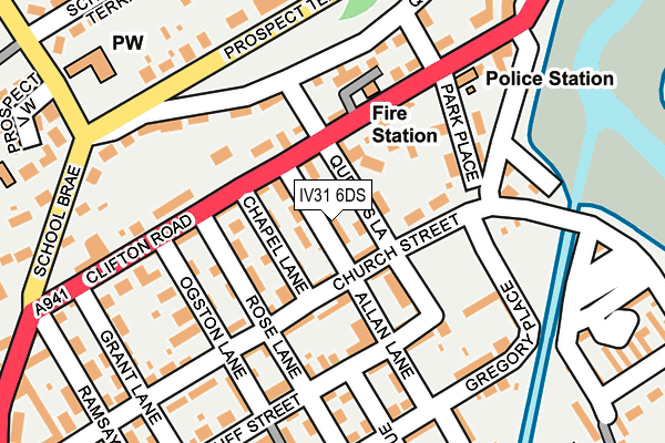 IV31 6DS map - OS OpenMap – Local (Ordnance Survey) IV31 6DS map - OS OpenMap – Local (Ordnance Survey)
