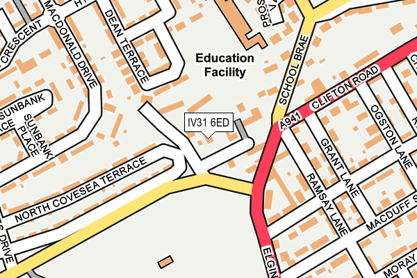IV31 6ED map - OS OpenMap – Local (Ordnance Survey) IV31 6ED map - OS OpenMap – Local (Ordnance Survey)