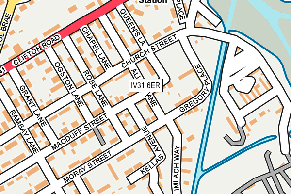 IV31 6ER map - OS OpenMap – Local (Ordnance Survey) IV31 6ER map - OS OpenMap – Local (Ordnance Survey)