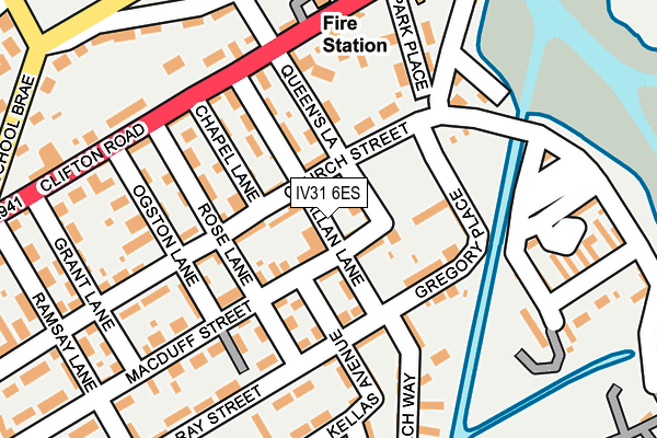 IV31 6ES map - OS OpenMap – Local (Ordnance Survey) IV31 6ES map - OS OpenMap – Local (Ordnance Survey)