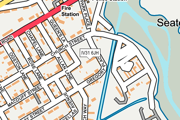 IV31 6JH map - OS OpenMap – Local (Ordnance Survey) IV31 6JH map - OS OpenMap – Local (Ordnance Survey)