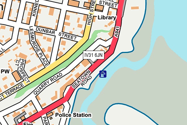 IV31 6JN map - OS OpenMap – Local (Ordnance Survey) IV31 6JN map - OS OpenMap – Local (Ordnance Survey)
