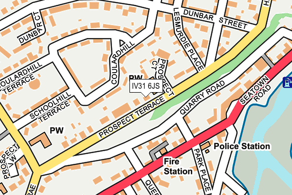 IV31 6JS map - OS OpenMap – Local (Ordnance Survey) IV31 6JS map - OS OpenMap – Local (Ordnance Survey)