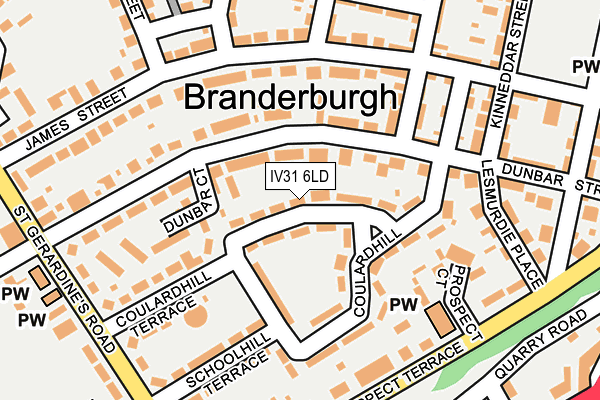 IV31 6LD map - OS OpenMap – Local (Ordnance Survey) IV31 6LD map - OS OpenMap – Local (Ordnance Survey)