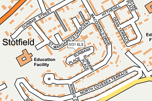 IV31 6LS map - OS OpenMap – Local (Ordnance Survey) IV31 6LS map - OS OpenMap – Local (Ordnance Survey)