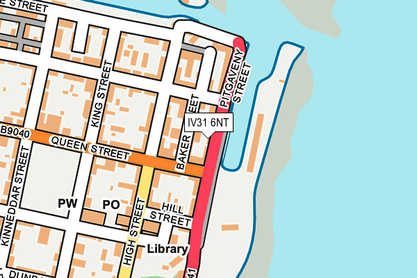 IV31 6NT map - OS OpenMap – Local (Ordnance Survey) IV31 6NT map - OS OpenMap – Local (Ordnance Survey)