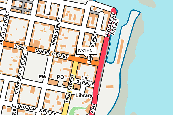 IV31 6NU map - OS OpenMap – Local (Ordnance Survey) IV31 6NU map - OS OpenMap – Local (Ordnance Survey)