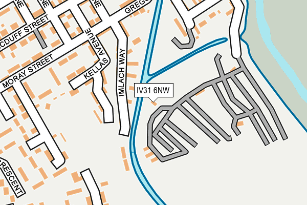 IV31 6NW map - OS OpenMap – Local (Ordnance Survey) IV31 6NW map - OS OpenMap – Local (Ordnance Survey)