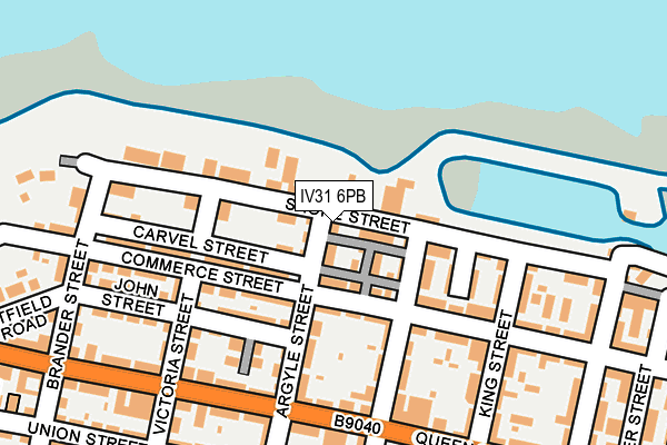 IV31 6PB map - OS OpenMap – Local (Ordnance Survey) IV31 6PB map - OS OpenMap – Local (Ordnance Survey)
