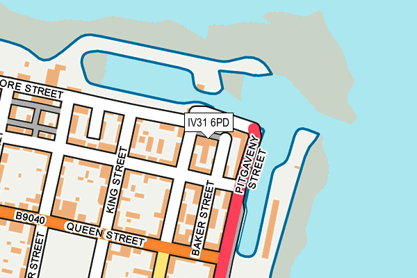 IV31 6PD map - OS OpenMap – Local (Ordnance Survey) IV31 6PD map - OS OpenMap – Local (Ordnance Survey)
