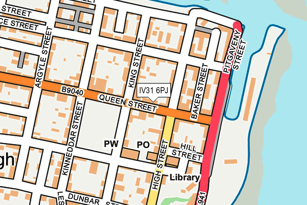 IV31 6PJ map - OS OpenMap – Local (Ordnance Survey) IV31 6PJ map - OS OpenMap – Local (Ordnance Survey)