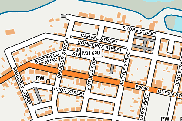 IV31 6PU map - OS OpenMap – Local (Ordnance Survey) IV31 6PU map - OS OpenMap – Local (Ordnance Survey)