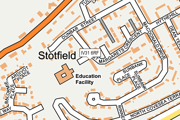 IV31 6RF map - OS OpenMap – Local (Ordnance Survey) IV31 6RF map - OS OpenMap – Local (Ordnance Survey)