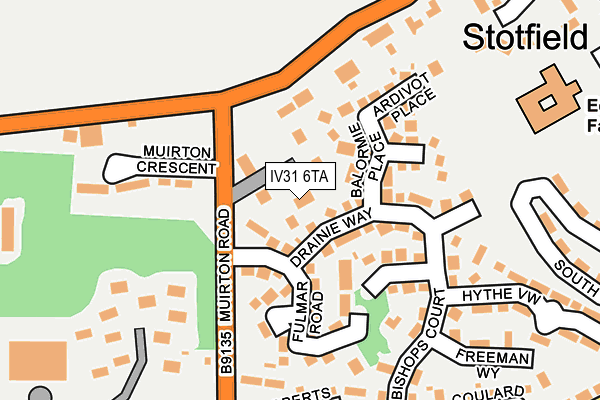 IV31 6TA map - OS OpenMap – Local (Ordnance Survey) IV31 6TA map - OS OpenMap – Local (Ordnance Survey)
