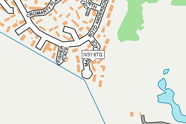 IV31 6TQ map - OS OpenMap – Local (Ordnance Survey) IV31 6TQ map - OS OpenMap – Local (Ordnance Survey)