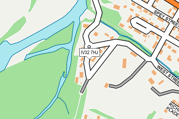 IV32 7HJ map - OS OpenMap – Local (Ordnance Survey) IV32 7HJ map - OS OpenMap – Local (Ordnance Survey)