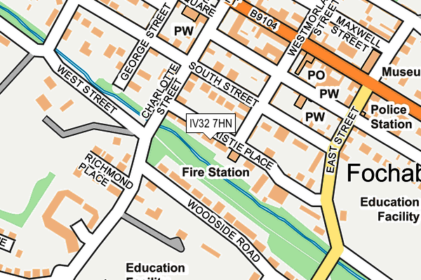 IV32 7HN map - OS OpenMap – Local (Ordnance Survey) IV32 7HN map - OS OpenMap – Local (Ordnance Survey)