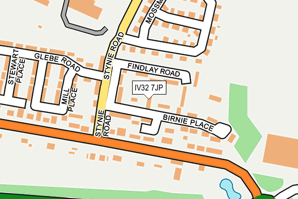 IV32 7JP map - OS OpenMap – Local (Ordnance Survey) IV32 7JP map - OS OpenMap – Local (Ordnance Survey)