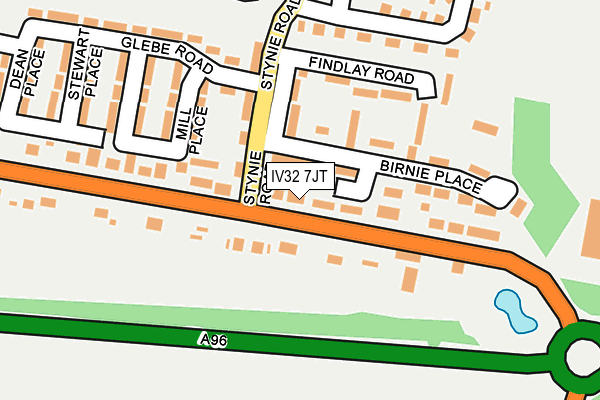 IV32 7JT map - OS OpenMap – Local (Ordnance Survey) IV32 7JT map - OS OpenMap – Local (Ordnance Survey)