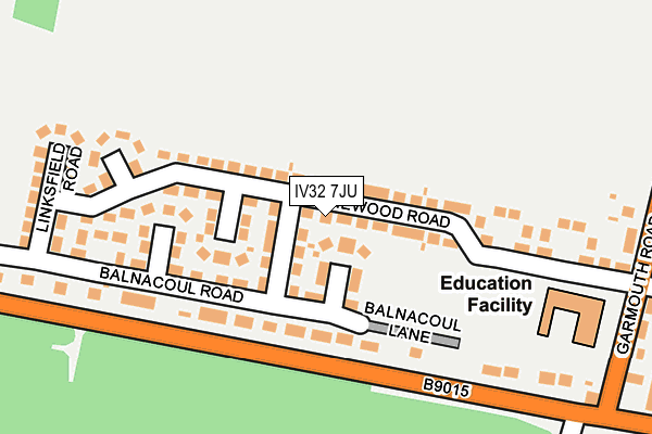 IV32 7JU map - OS OpenMap – Local (Ordnance Survey) IV32 7JU map - OS OpenMap – Local (Ordnance Survey)