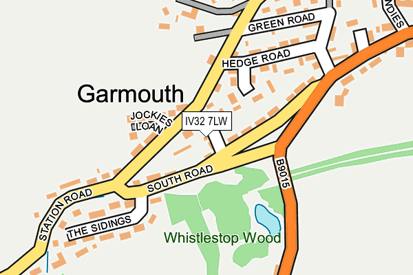 IV32 7LW map - OS OpenMap – Local (Ordnance Survey) IV32 7LW map - OS OpenMap – Local (Ordnance Survey)
