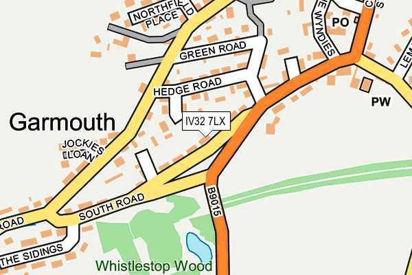 IV32 7LX map - OS OpenMap – Local (Ordnance Survey) IV32 7LX map - OS OpenMap – Local (Ordnance Survey)