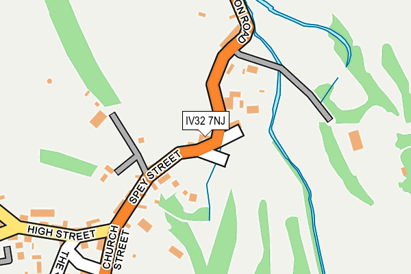 IV32 7NJ map - OS OpenMap – Local (Ordnance Survey) IV32 7NJ map - OS OpenMap – Local (Ordnance Survey)
