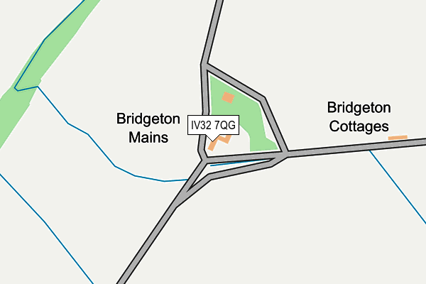 IV32 7QG map - OS OpenMap – Local (Ordnance Survey) IV32 7QG map - OS OpenMap – Local (Ordnance Survey)