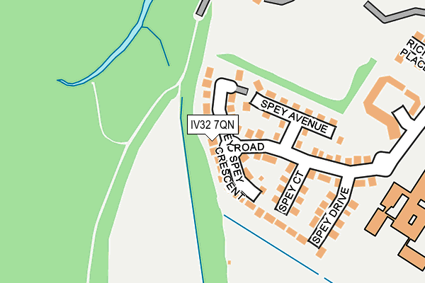 IV32 7QN map - OS OpenMap – Local (Ordnance Survey) IV32 7QN map - OS OpenMap – Local (Ordnance Survey)