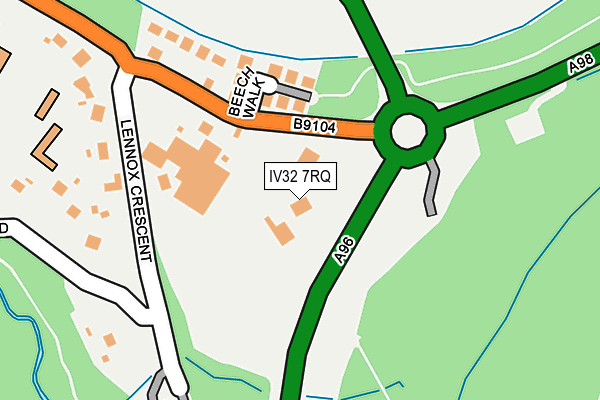 IV32 7RQ map - OS OpenMap – Local (Ordnance Survey) IV32 7RQ map - OS OpenMap – Local (Ordnance Survey)